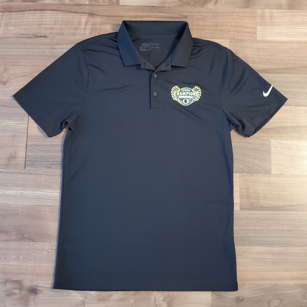 Nike Oregon Ducks NCAA Men's Golf  2016 Champions Size S Black
